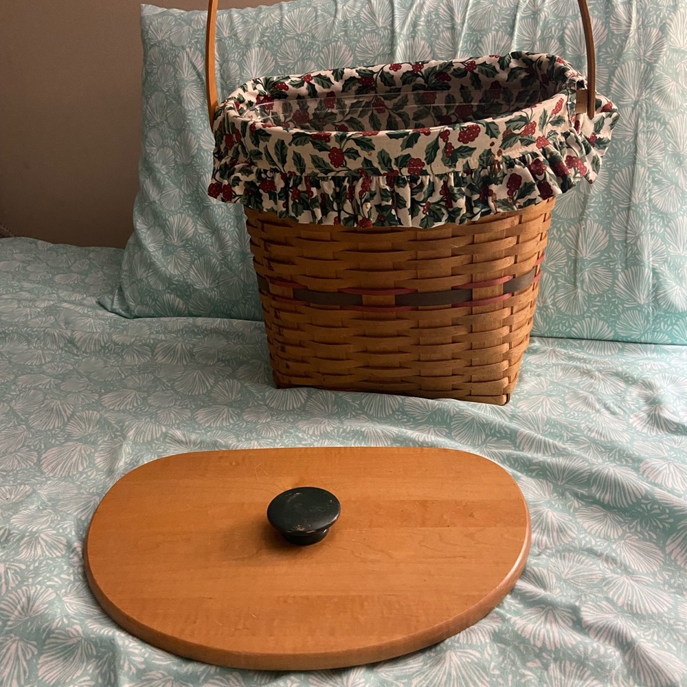 Longaberger winter wishes basket